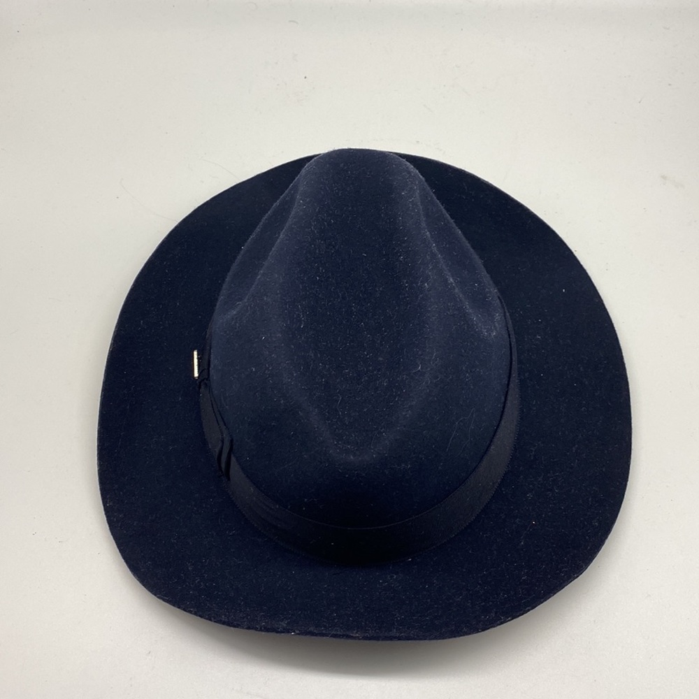 Stacy Adam’s Black Wool Felt Fedora Hat Size‎ M - Picture 13 of 13